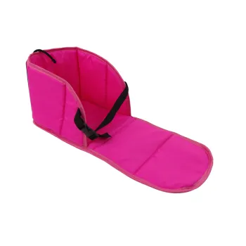 Materac Do Sanek Miękki Trzy Zapięcia Różowy