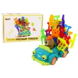 Kolorowe krzesełka do gry zręcznościowej na ruchomym autku dla dzieci