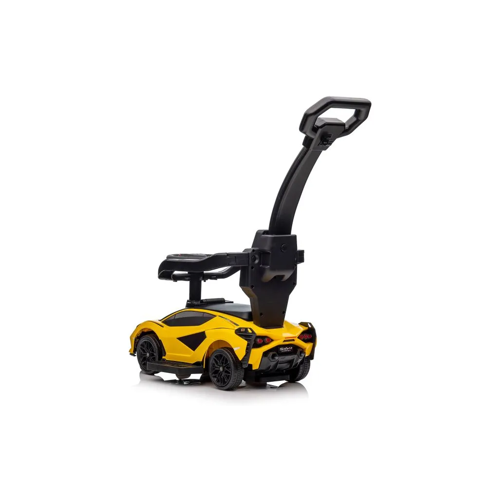 Stabilna konstrukcja jeździka Lamborghini QLS-996T z pałąkiem ochronnym