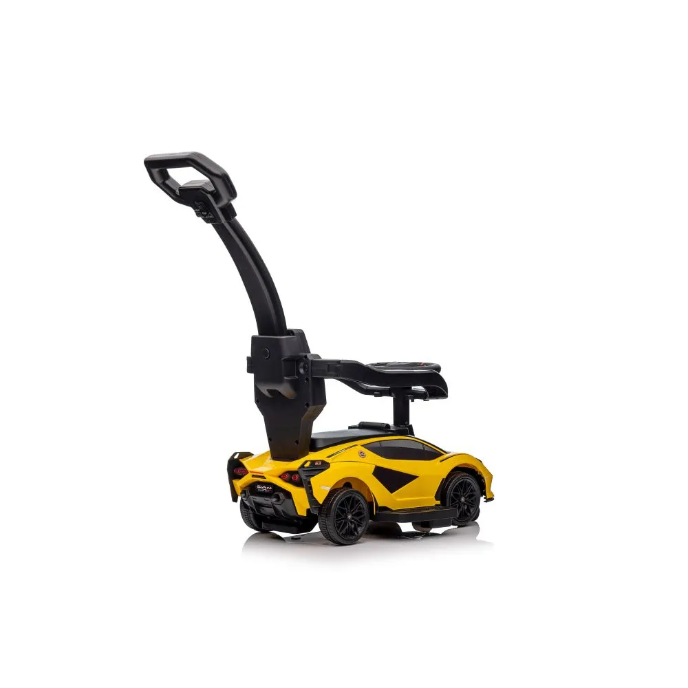 Lamborghini QLS-996T Ride-on prezentuje wyjątkowy żółty kolor