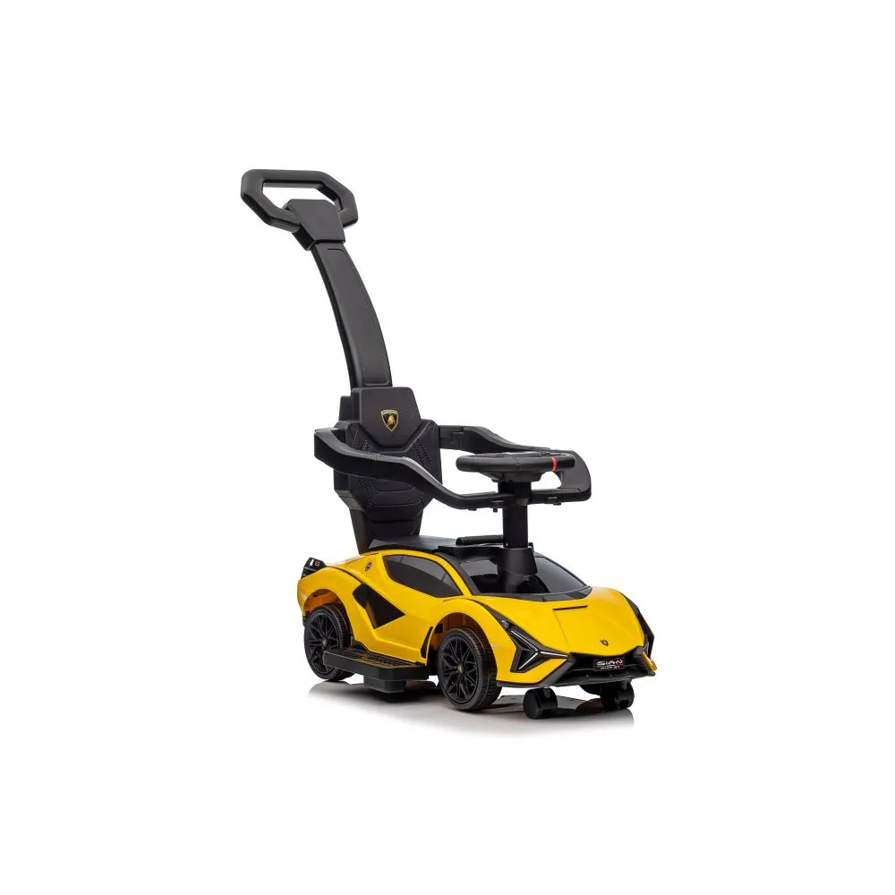 Jeździk Lamborghini QLS-996T Ride-on z podnóżkiem na zewnątrz