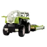 Duży zabawkowy pojazd rolniczy MC 7366 w kolorze zielonym