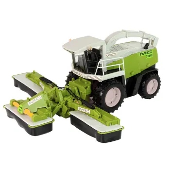 Zabawka rolnicza MC 7366 w kolorze zielonym, widok z boku