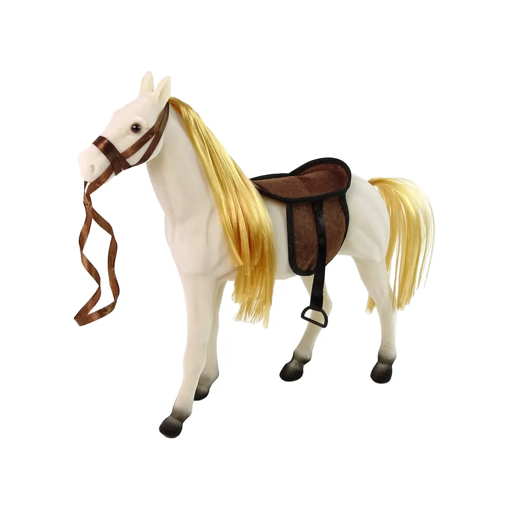 Kolorowy zestaw lalka plus koń – świetny prezent dla dziewczynki