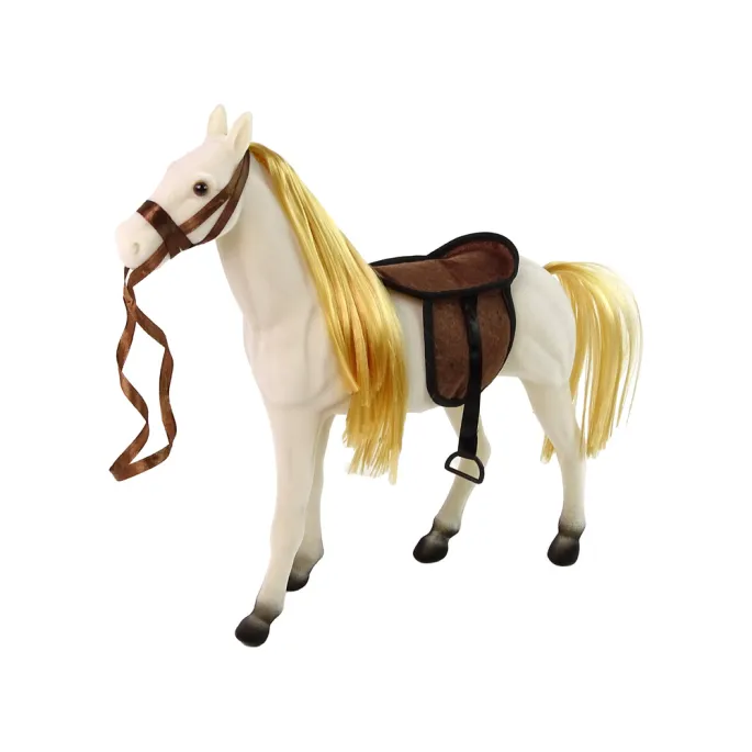 Kolorowy zestaw lalka plus koń – świetny prezent dla dziewczynki