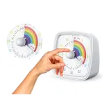 Edukacyjny minutnik dla dzieci z wyraźną tarczą i efektowną obudową