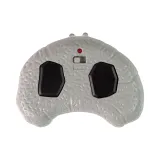 Zabawka dinozaur z czerwonymi, świecącymi oczami