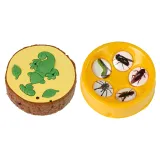 Dziecięca zabawka – zielony kameleon z efektami świetlnymi do sterowania