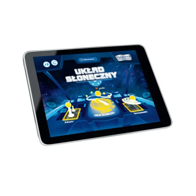 Ruchome planety i świecące Słońce – zabawka naukowa Clementoni