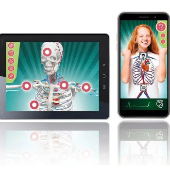 Opakowanie zestawu Super Anatomia Clementoni 50919 w polskiej wersji