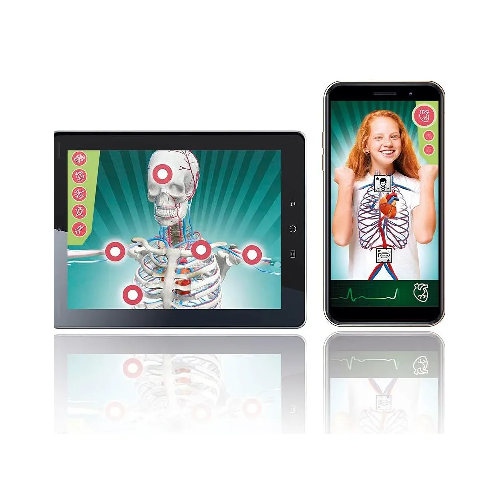 Opakowanie zestawu Super Anatomia Clementoni 50919 w polskiej wersji