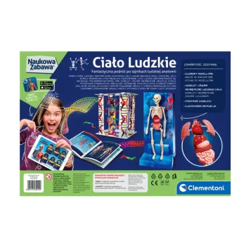 Zabawka edukacyjna wspierająca naukę biologii dla dzieci powyżej 8 roku