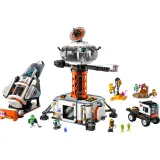 LEGO CITY 60434 – rozbudowana baza kosmiczna z minifigurkami i pojazdami