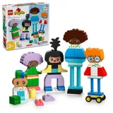 Kolorowe ludziki LEGO DUPLO TOWN z emocjami do edukacyjnej zabawy dla dzieci