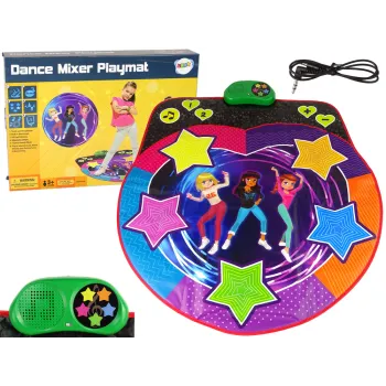 Mata taneczna interaktywna do zabawy i tańca dla dzieci i dorosłych