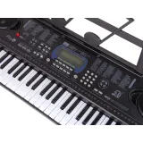 Zestaw keyboard MQ-6159 z mikrofonem i uchwytem na nuty