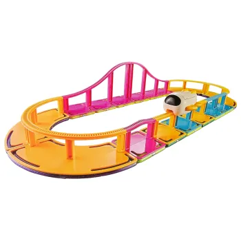 Magnetyczne Klocki Konstrukcyjne Podniebny Tor 29 Elementów