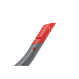 Czarna maska do nurkowania z regulowanym paskiem