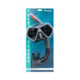 Zbliżenie na kołnierz maski Bestway zapewniający szczelność pod wodą