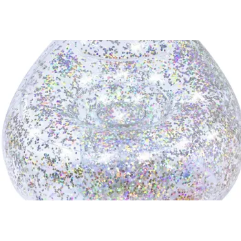 Kompaktowy fotel dmuchany do siedzenia na imprezy i odpoczynek