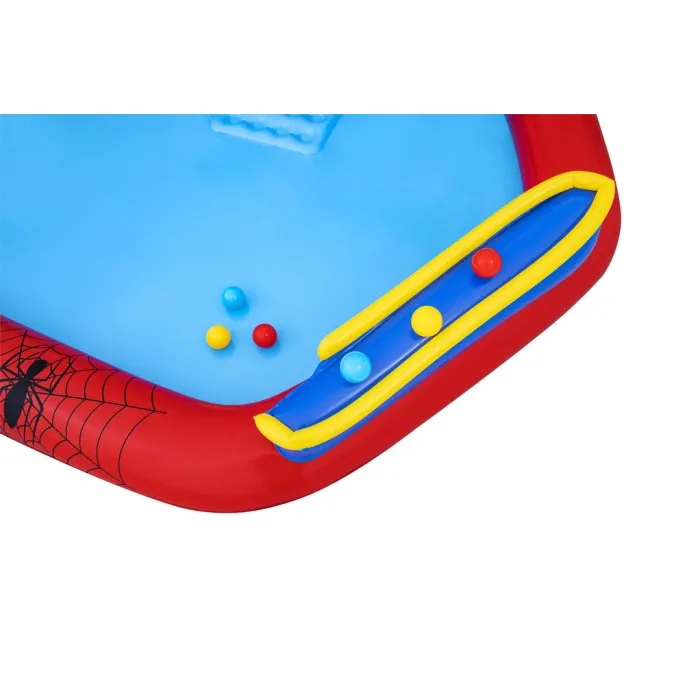 Zabawka ogrodowa Spider Man z kolorowymi dodatkami