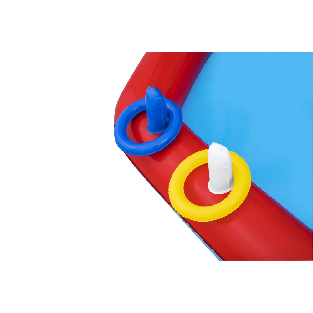 Dmuchany zestaw do zabawy w ogrodzie z bohaterem Marvela