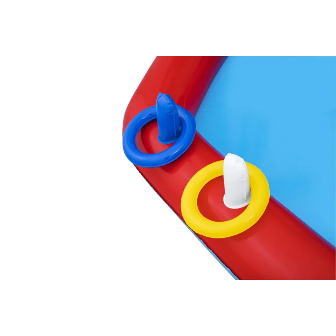 Dmuchany zestaw do zabawy w ogrodzie z bohaterem Marvela