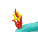 Wielofunkcyjny dmuchany plac zabaw o wymiarach 221 x 193 x 117 cm