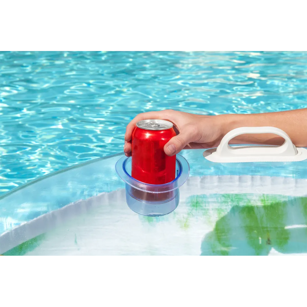 Kolorowe koło do wodnego relaksu z łatką naprawczą w zestawie