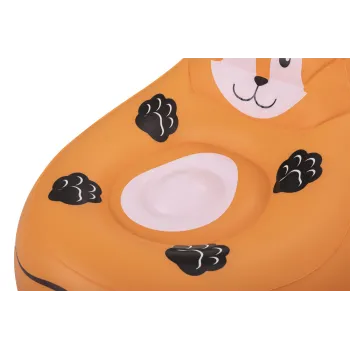 Dziecięcy dmuchany fotel z brokatem i łatką naprawczą w zestawie