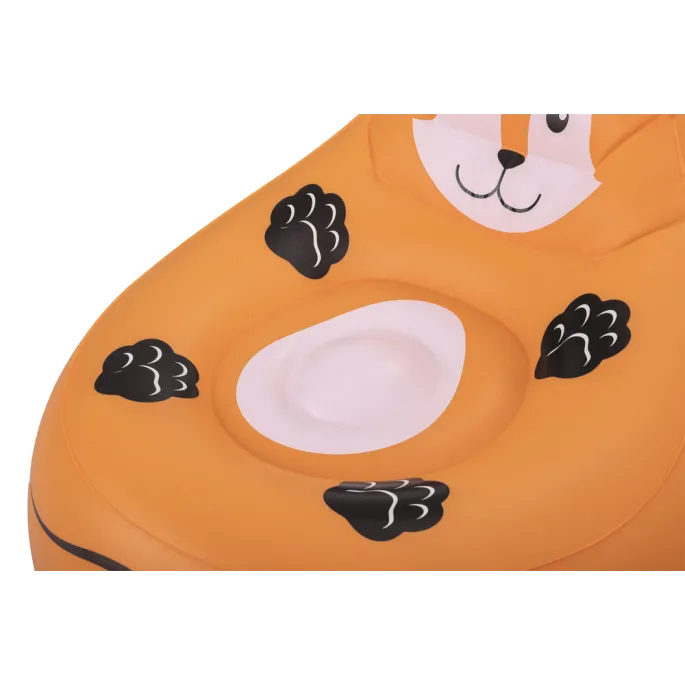 Dziecięcy dmuchany fotel z brokatem i łatką naprawczą w zestawie