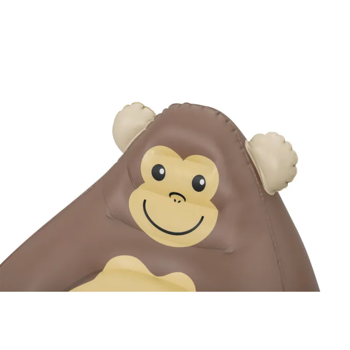 Lekki dmuchany fotel dziecięcy 72x72x64 cm, wygodny i bezpieczny