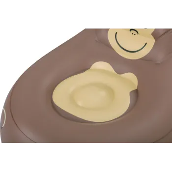 Praktyczny fotel z grafiką małpki, łatwy do przechowywania i transportu