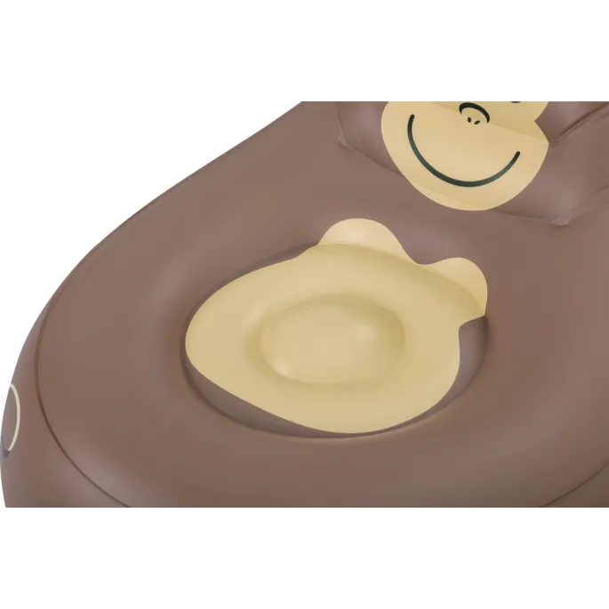 Praktyczny fotel z grafiką małpki, łatwy do przechowywania i transportu