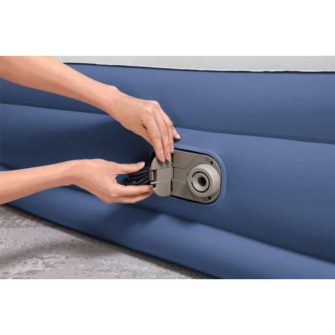 Dmuchany materac Bestway z mocnego materiału Tritech, idealny dla gości