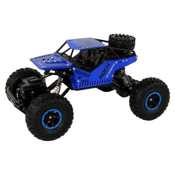 Auto RC Zdalnie Sterowane 1:16 Czarne Niebieskie