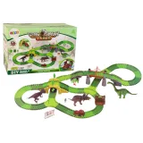 Tor Dla Dinozaurów 270 Elementów Akcesoria