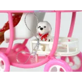 Komplet akcesoriów: torebki i szczotka do włosów przy Lalce Lucy