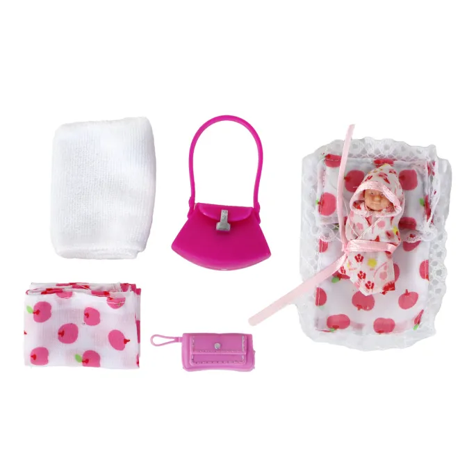 Kompletny zestaw prezentowy z lalkami, ubraniami i certyfikatami