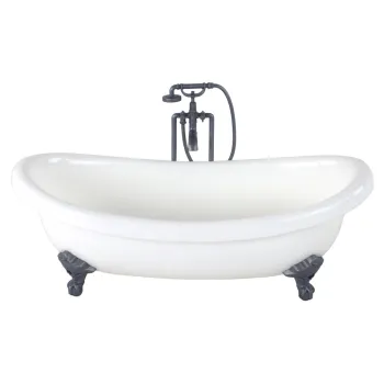 Lalka dla dzieci wraz z wanną, toaletą i umywalką