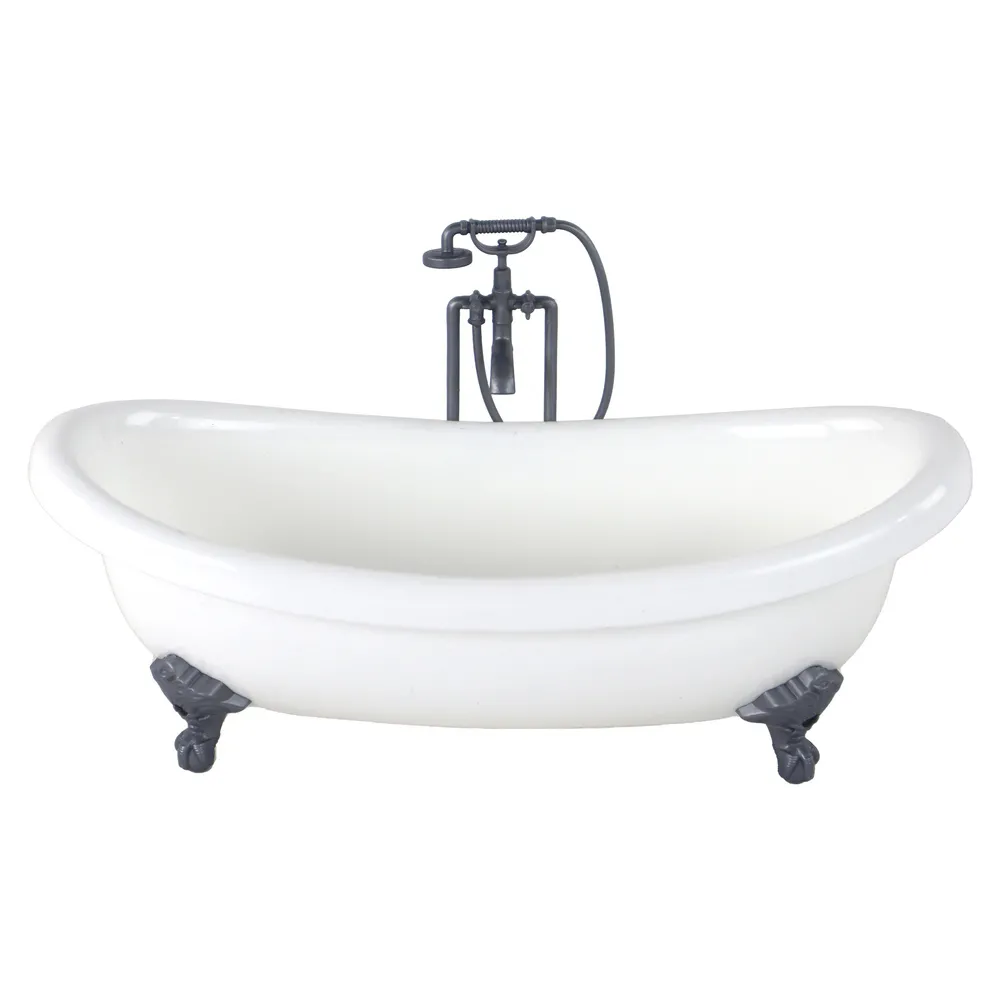 Lalka dla dzieci wraz z wanną, toaletą i umywalką