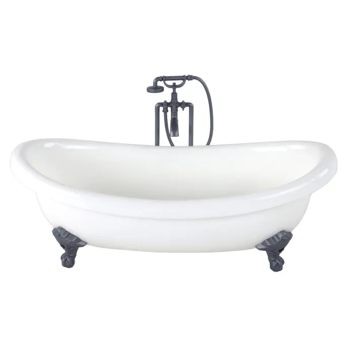 Lalka dla dzieci wraz z wanną, toaletą i umywalką