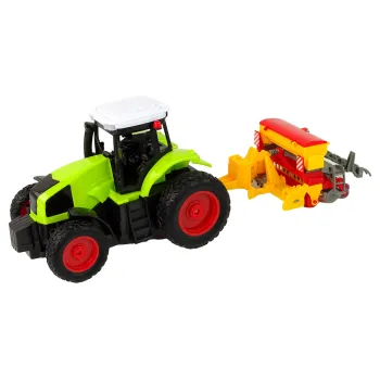 Pojazd Rolniczy Traktor Z Prasą R/C 1:16 Zielony