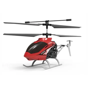 Czerwony helikopter zdalnie sterowany SYMA S39H gotowy do lotu