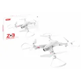 Biały dron SYMA Z3 z kamerą 720P na tle neutralnego tła