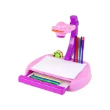 Projektor Stolik do Rysowania Różowy Mazaki Szuflada
