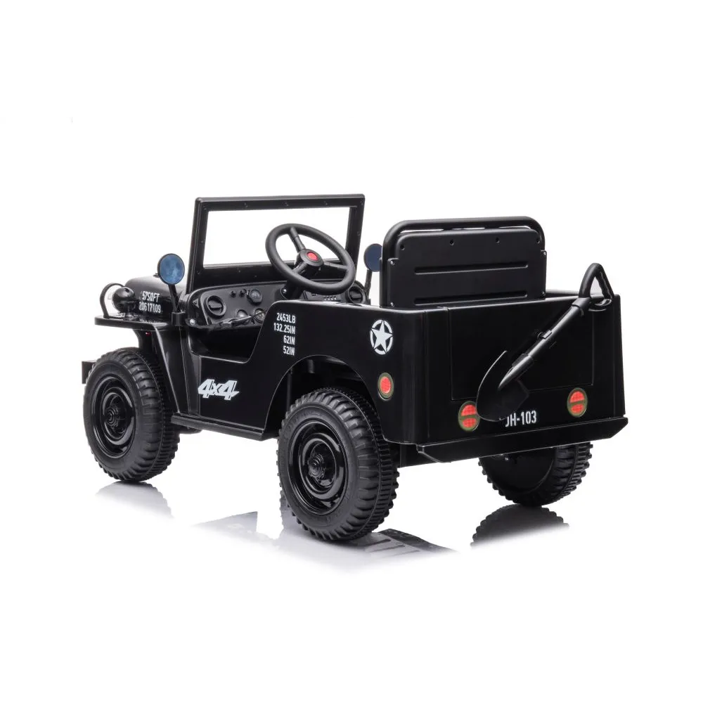 Auto Na Akumulator JH-103 Czarne 4x4