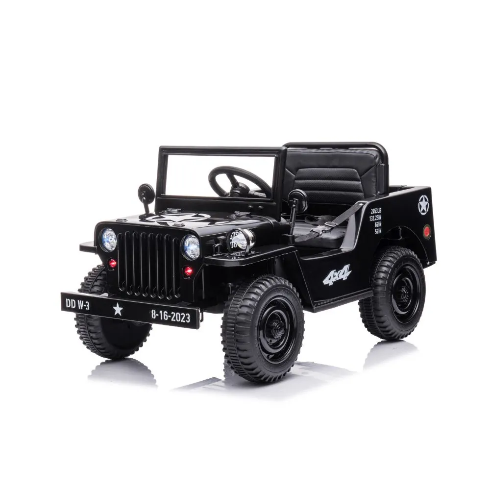 Auto Na Akumulator JH-103 Czarne 4x4