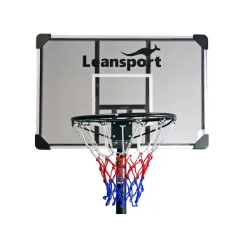 Kosz Do Koszykówki Na Kółkach Czarny 260 cm – Mobilny Zestaw Do Ogrodu