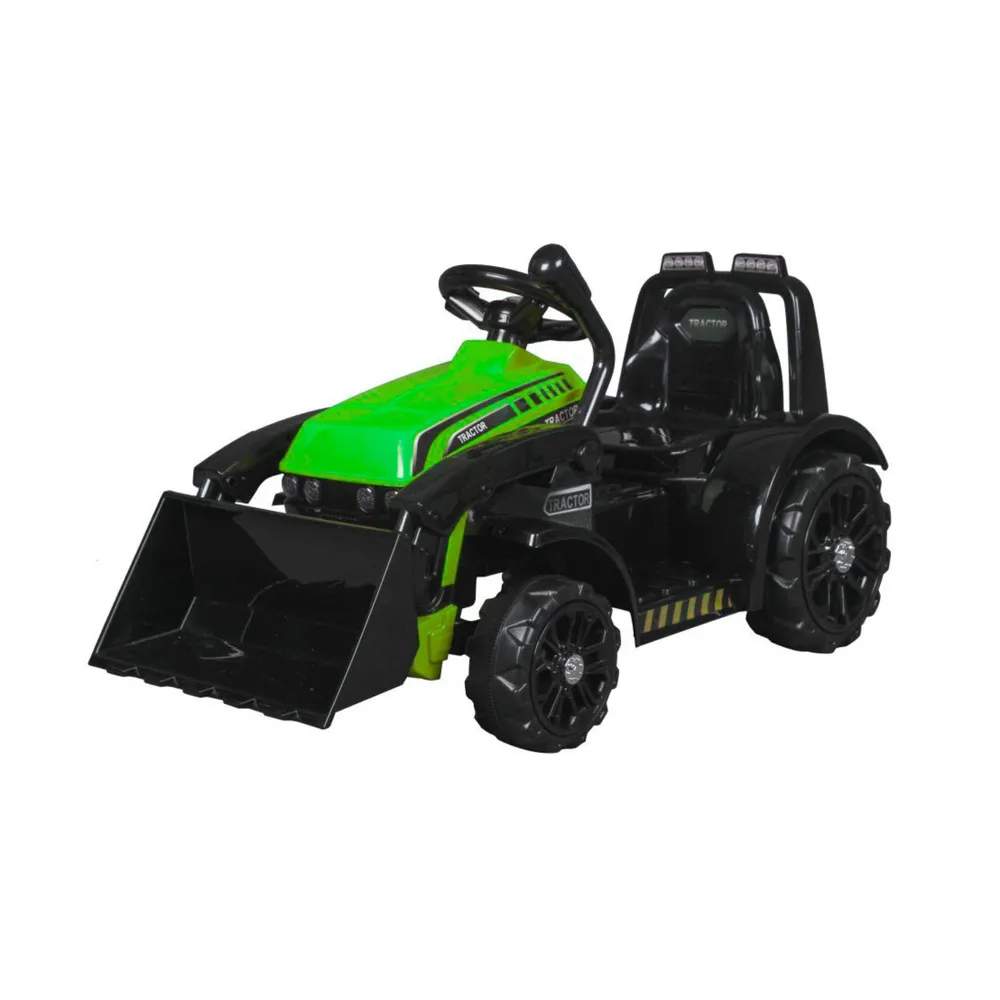 Traktor na Akumulator ZP1001B Z Łyżką Klakson Zielony